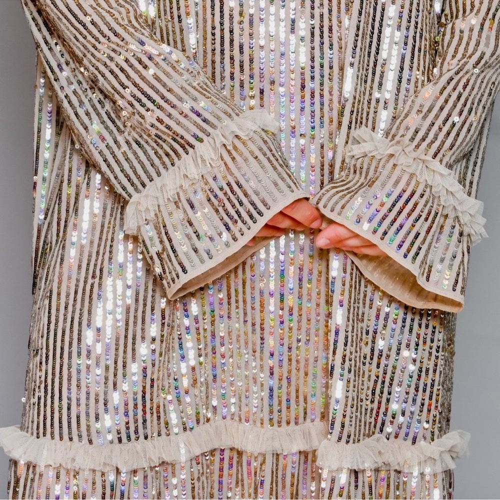 Needle & Thread Sequins Dress - Picture 3 of 8